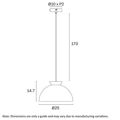 Sovin 25 Small Pendant