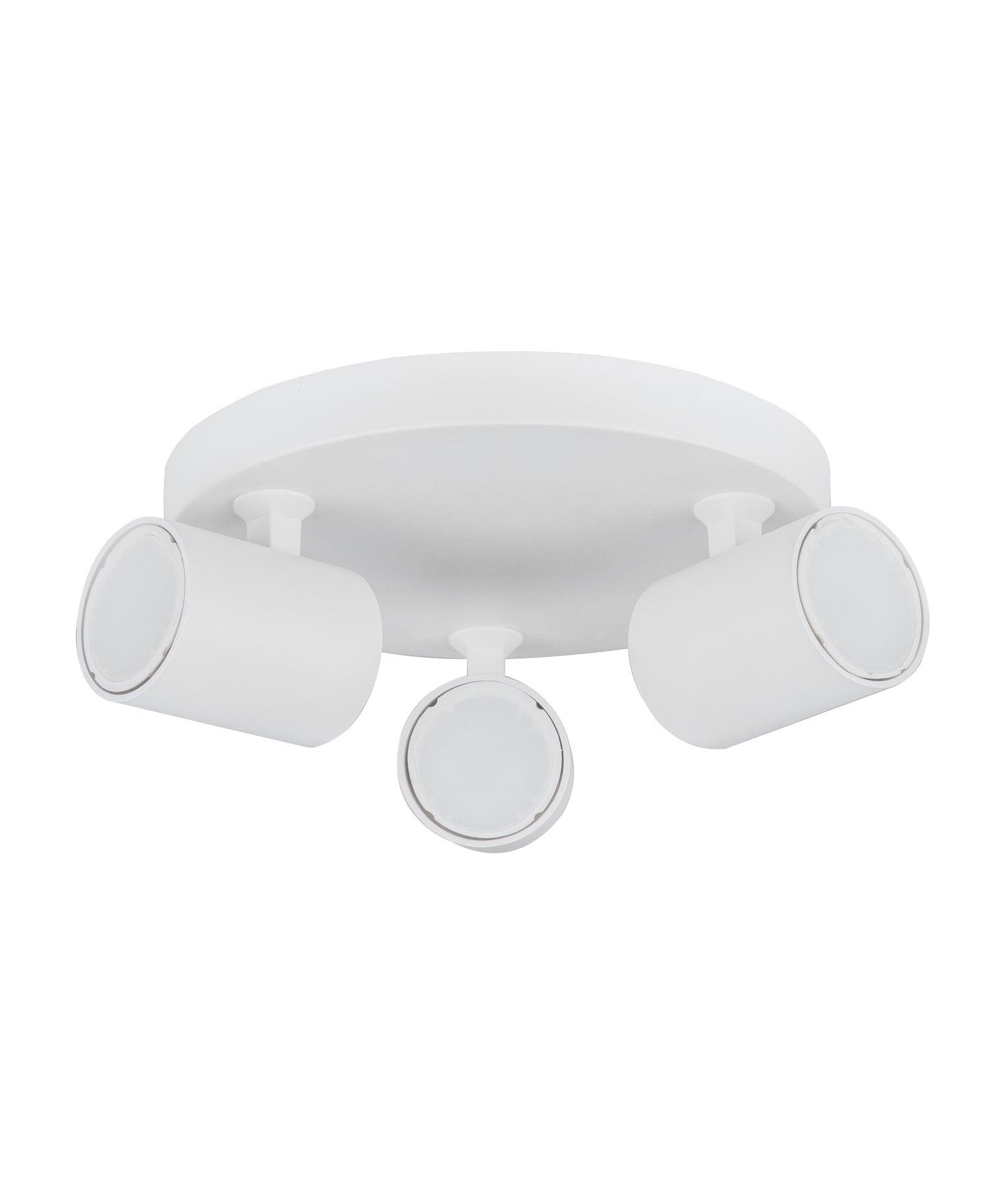 Spot 3LT Spotlight Round Plate White