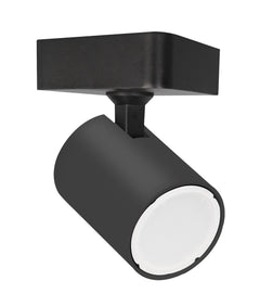 Spot 1LT Spotlight with Square Base Black