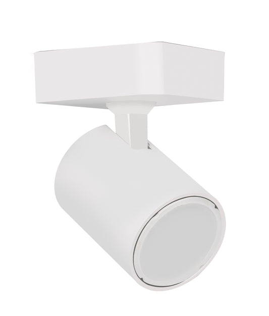 Spot 1LT Spotlight with Square Base White