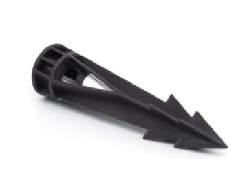PSL2100 Single Adjustable Spike Light Weathered Bronze 12V