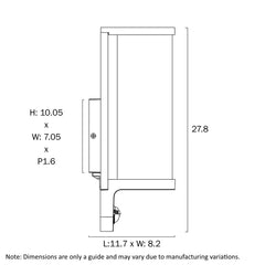 Thirlo Exterior Wall Light With Sensor