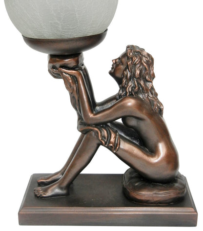 Hellen Sitting Lady Art Deco Lamp