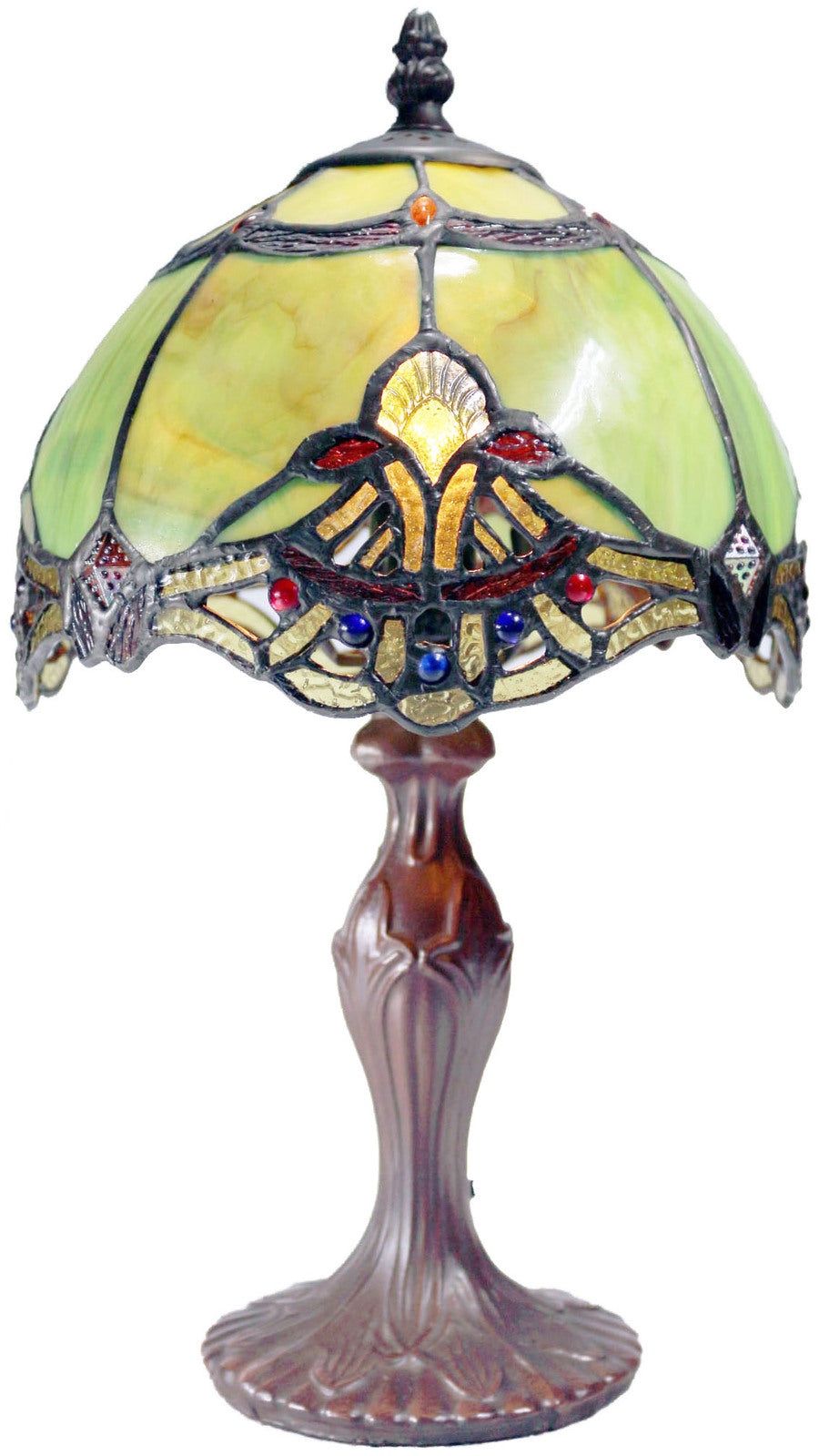 Benita Jade Small Tiffany Table Lamp
