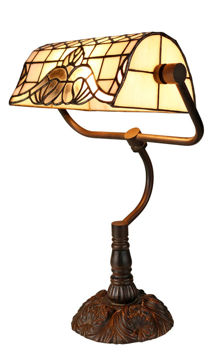 Vienna Bankers Tiffany Table Lamp