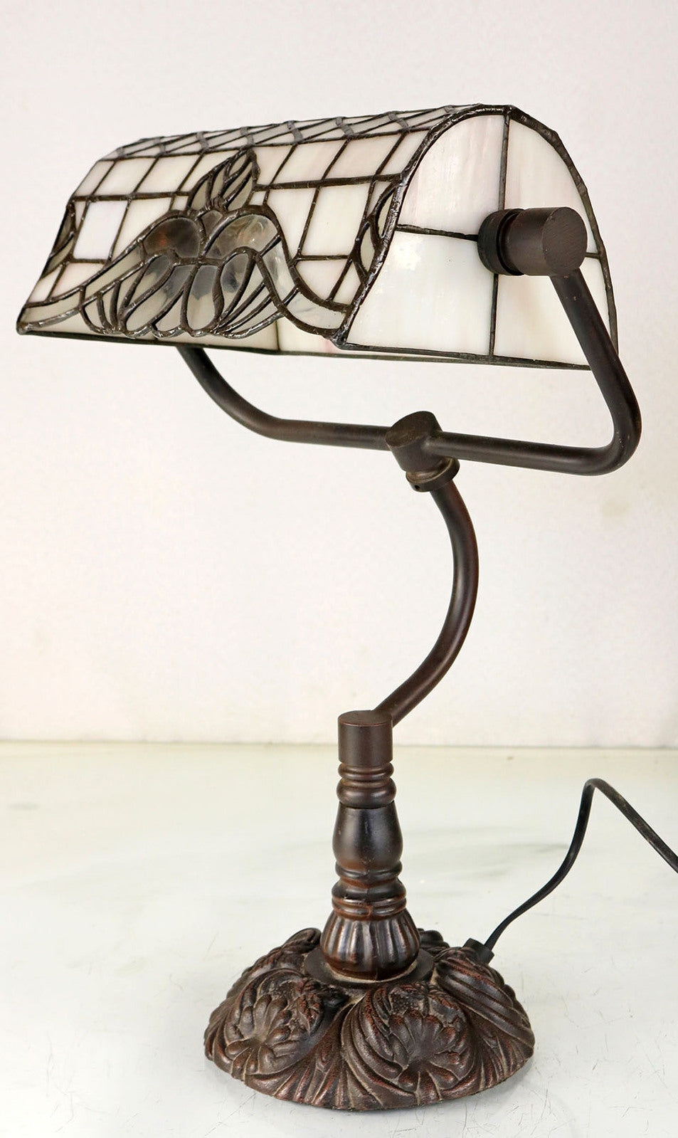 Vienna Bankers Tiffany Table Lamp