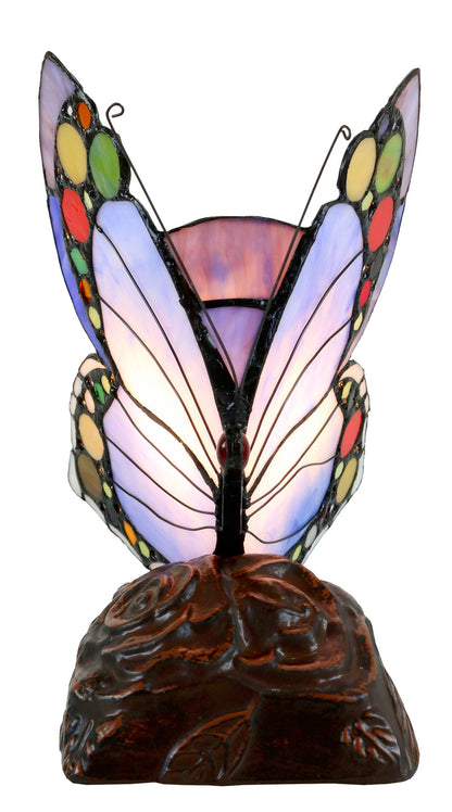 Spotted Butterfly Tiffany Table Lamp