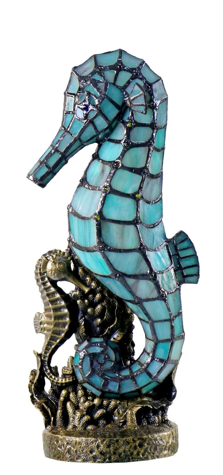 Seahorse Tiffany Table Lamp
