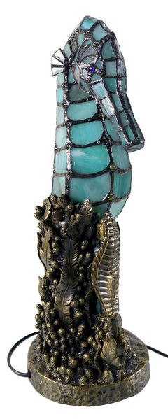 Seahorse Tiffany Table Lamp
