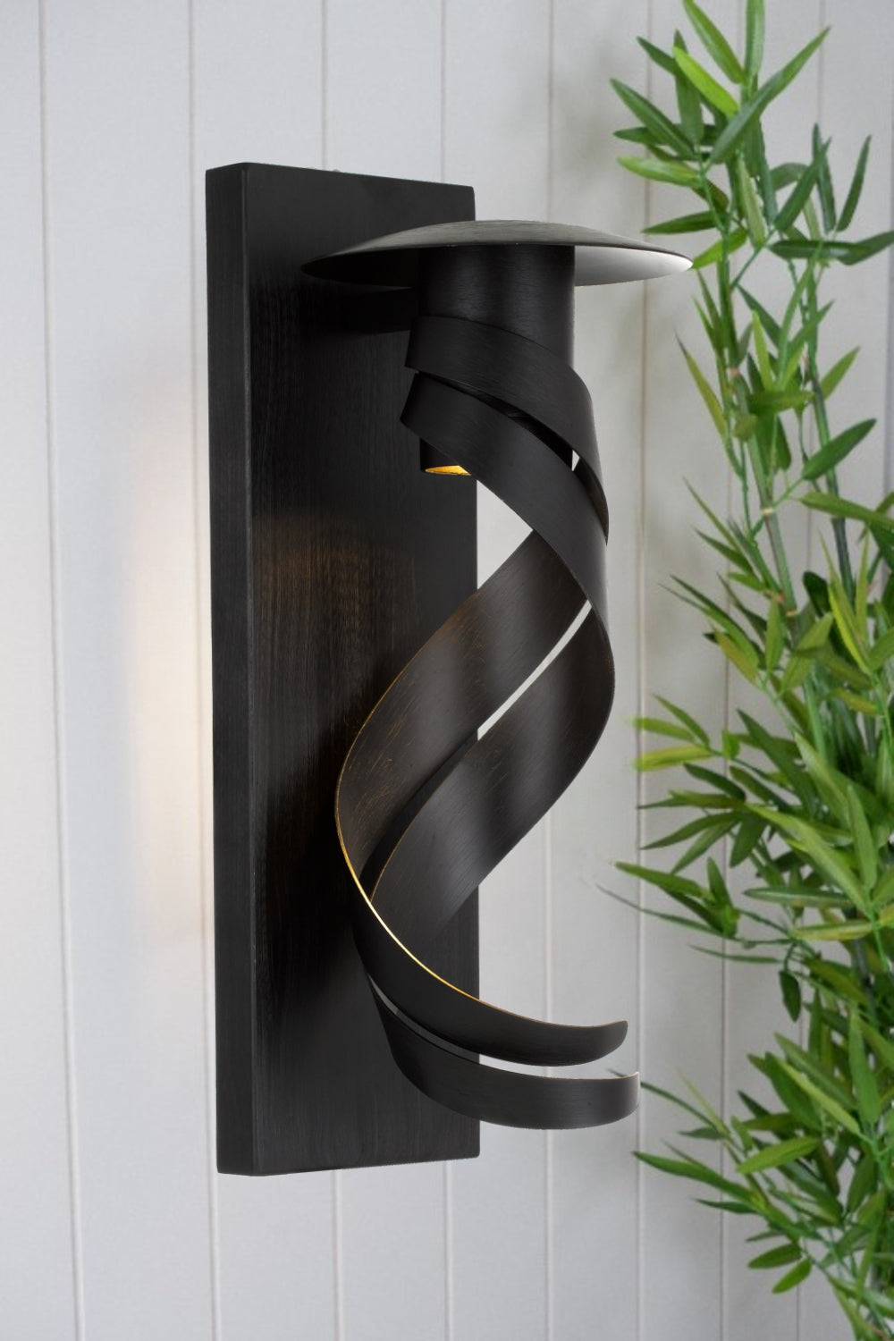 Tobera Exterior Wall Light Black