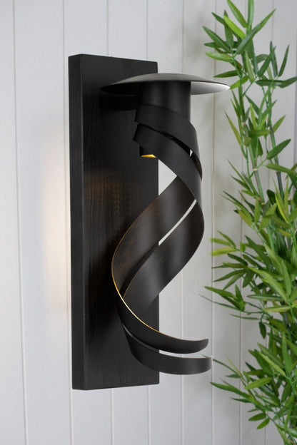 Tobera Exterior Wall Light Black