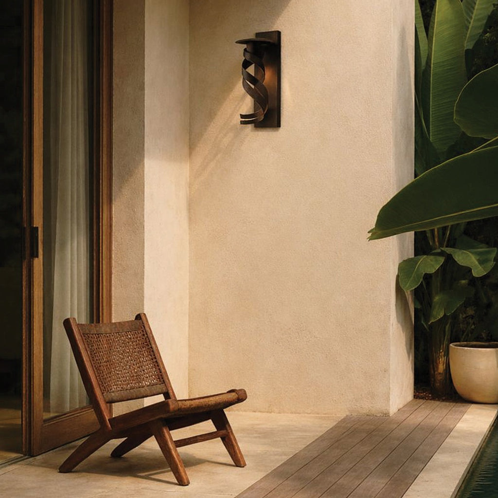 Tobera Exterior Wall Light Black