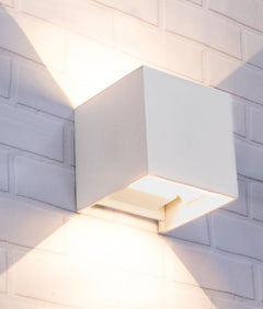 Toca 2 Wall Light White