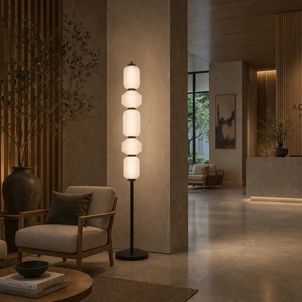 Torso LED Floor Lamp Black
