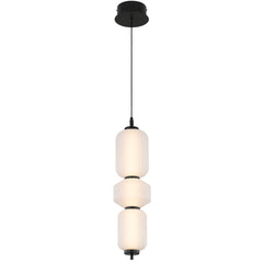 Torso 3 LED Pendant Black
