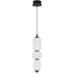 Torso 3 LED Pendant Black