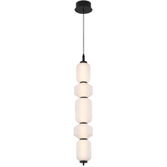 Torso 5 LED Pendant Black