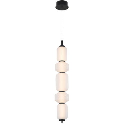 Torso 5 LED Pendant Black