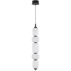 Torso 5 LED Pendant Black