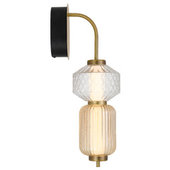 Torso LED Wall Light Brass