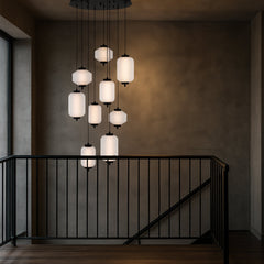 Torso 9 LED Pendant Black