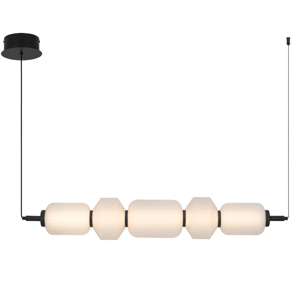 Torso 5 LED Pendant Black