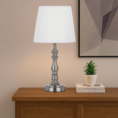 Vida Table Lamp Nickel