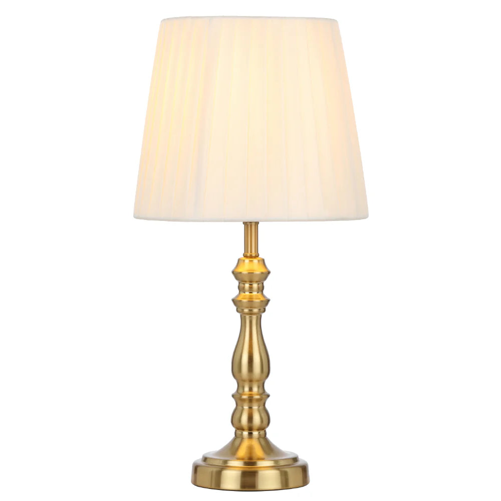 Vida Table Lamp Antique Gold