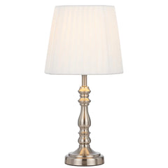 Vida Table Lamp Nickel