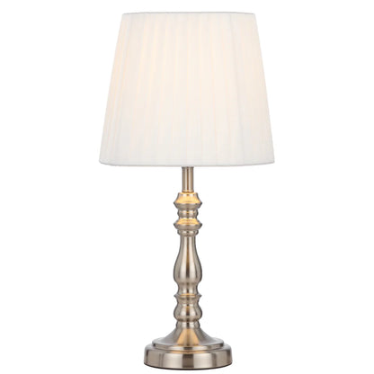 Vida Table Lamp Nickel