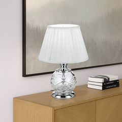Vivian Table Lamp Chrome