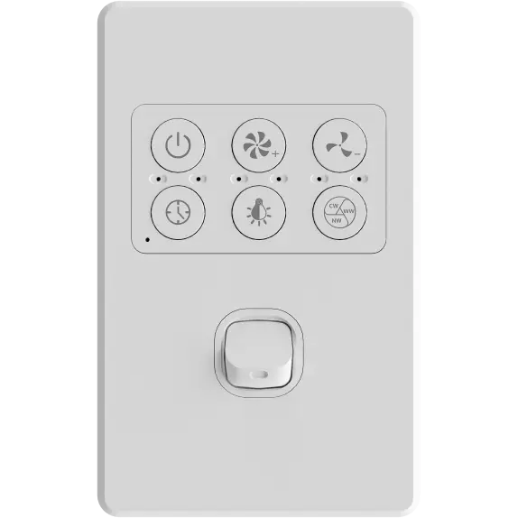 DC Wall Control to suit the Calibo Cloudfan, Condor & Vanga Ranges