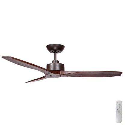 Wynd 54" v3 DC Ceiling Fan Oil Rubbed Bronze with Walnut Blades