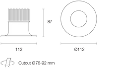 MINILED XDK10 LED Downlight