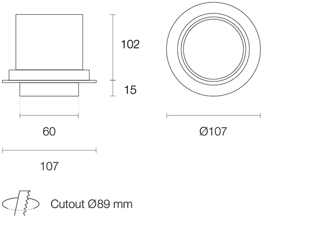 MIDILED XRD10 LED Downlight