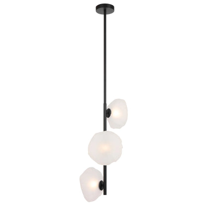Zecca 3 Light Vertical Pendant