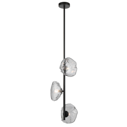 Zecca 3 Light Vertical Pendant