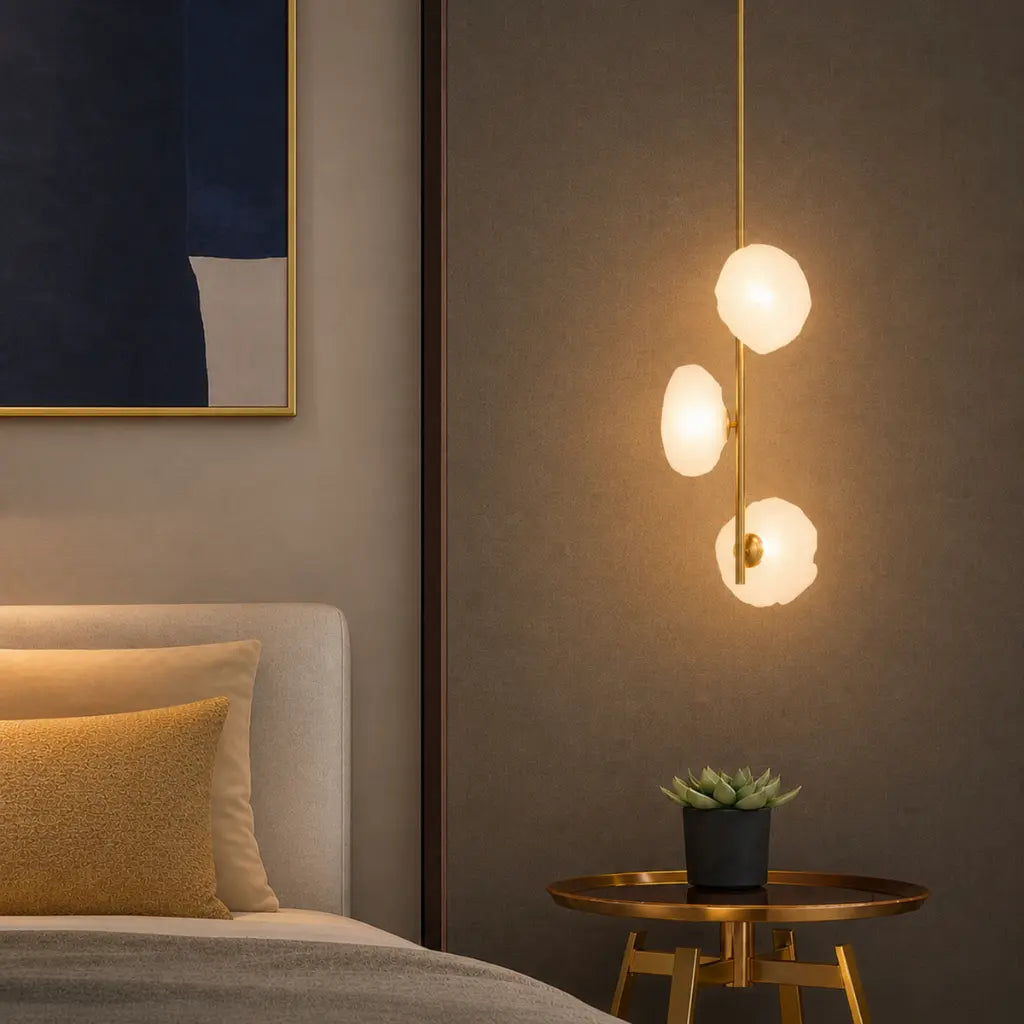 Zecca 3 Light Vertical Pendant