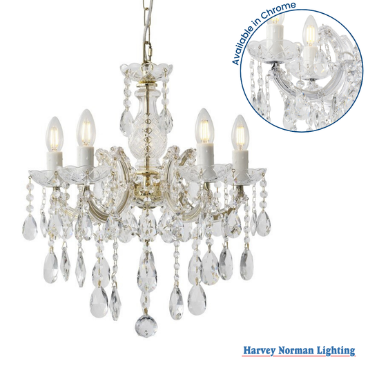 Zurich 5LT Chandelier Pendant