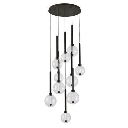 Meteor 10LT LED Cluster Pendant