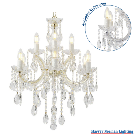 Zurich 9LT Chandelier Pendant