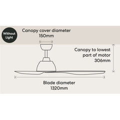 Breeze v2 AC 52" Ceiling Fan