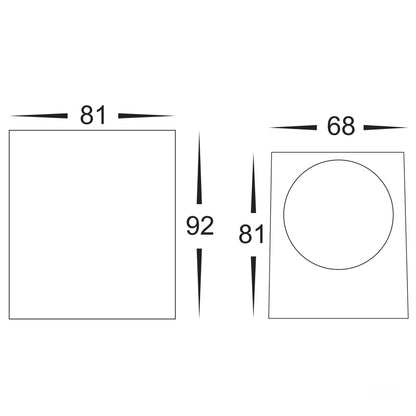 Accord Single Fixed Wall Light