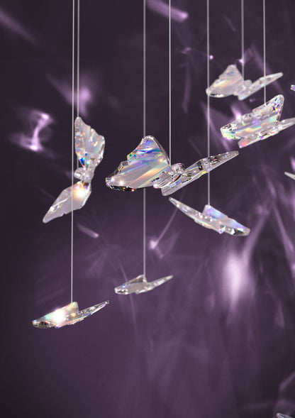 Adrados 6LT LED Butterfly Pendant