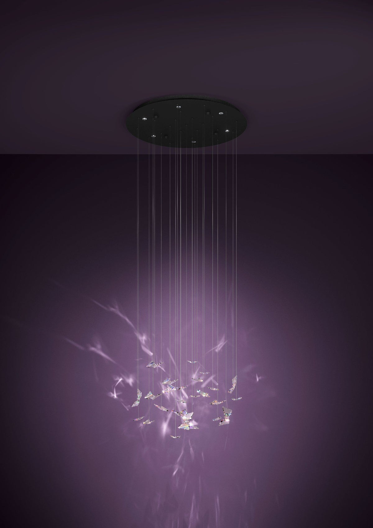 Adrados 6LT LED Butterfly Pendant