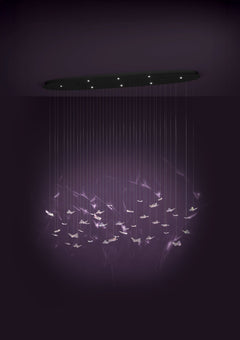 Adrados 8LT LED Butterfly Pendant