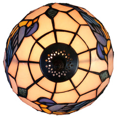 Aerie Small Bluebird Leadlight Table Lamp
