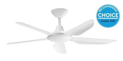 Storm 48" DC Ceiling Fan White