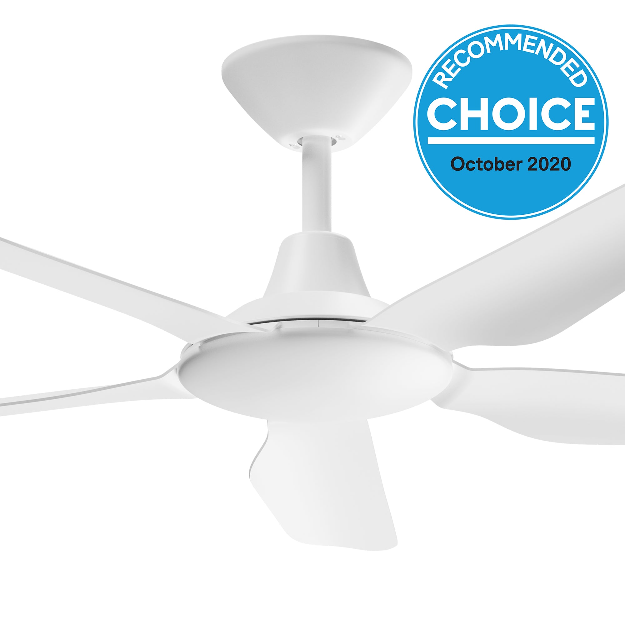 Storm 48" DC Ceiling Fan White