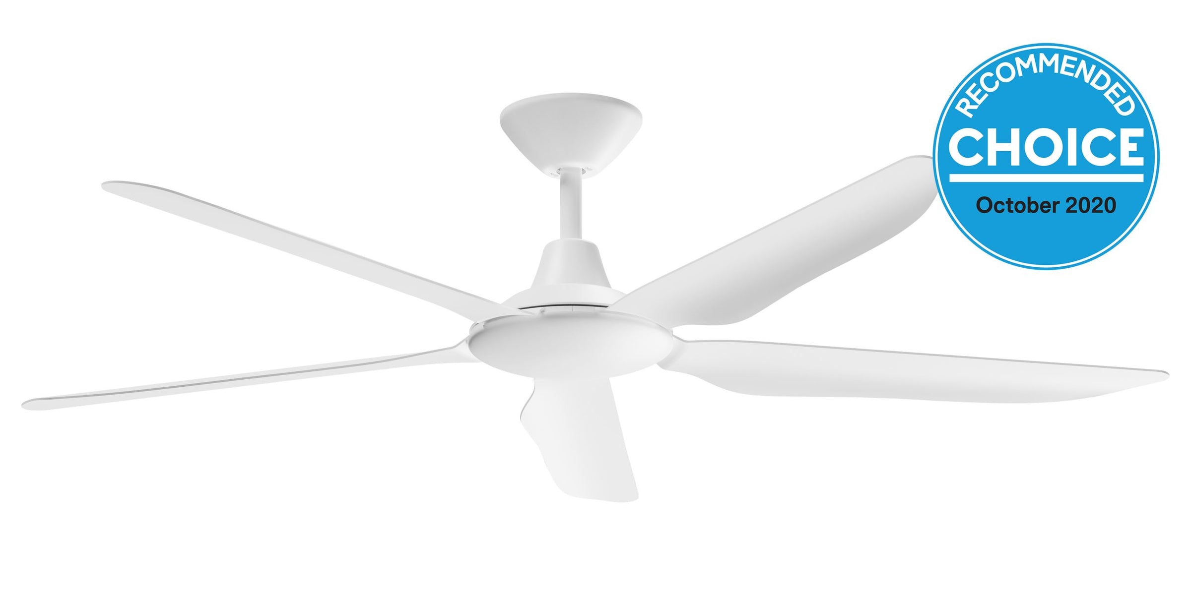 Storm 56" DC Ceiling Fan White